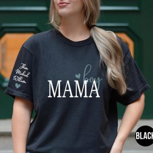 Personalized Boy Mama Shirt With Kid NamesComfort Colors Custom Mama Tshirt Personalized Mom Shirt Mothers Day Gift Mom Birthday Gift 2 1