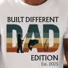 Personalized Dad Edition T-Shirt, Custom Fishing, Gifts for Dad Birthday