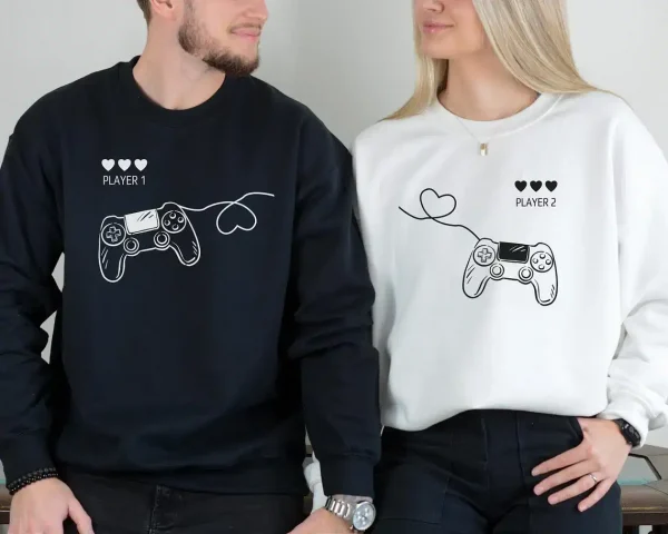 Player 1 Player 2 Matching Sweatshirt 3