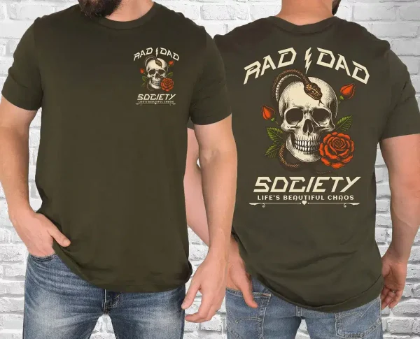 Rad Dad Shirt Edgy Dad 1