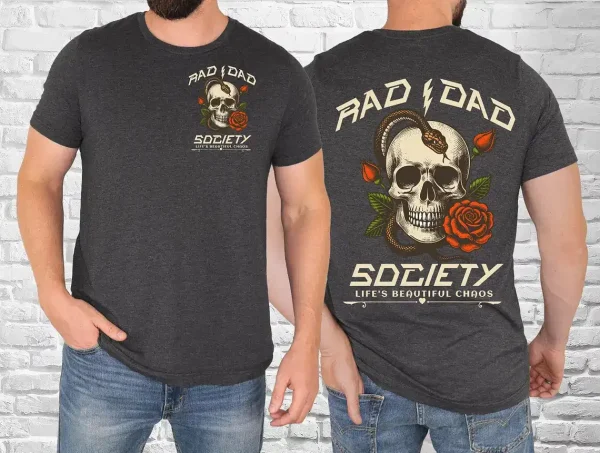 Rad Dad Shirt Edgy Dad 4