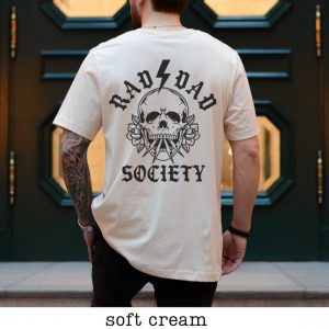 Rad Dad Society T-Shirt, Cool Dad Club, Dad Life Tee, First Fathers Day Present, Dad of Girl, Dad with boys, Gift For Husband