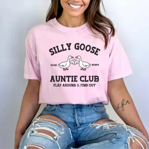 Silly Goose Auntie Shirt 3