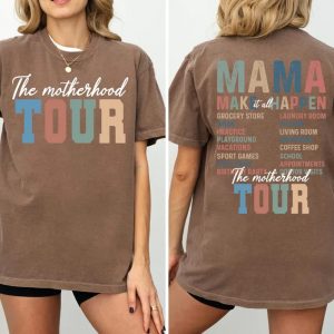 The Motherhood Tour Comfort Colors Shirt Motherhood Shirt Mothers Day Shirt Mom Life Shirt Sarcastic Mom Shirt L277 2 1