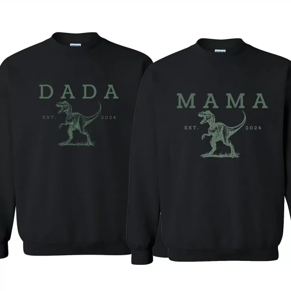 Two Rex Mommy and Me Shirts 1