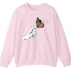 Puzzle Piece Butterfly Autism Acceptance Shirt, Hand Holding Butterfly Support Gift 6 5.2 11