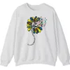 "Be Kind" Puzzle Flower Autism Awareness Sweatshirt, Sunflower Kindness Crewneck 7 5.4 12