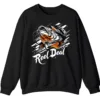"Reel Deal" Fishing Crewneck Sweatshirt - Funny Bass Angler Pun 8 5.5 6
