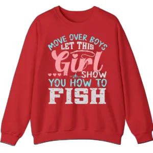 Feminist Fishing Hoodie - Girl Power Angler Apparel Gift 2 5.5 7