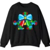 Change The World For You Autism Awareness Ribbon Sweatshirt, Sentimental Parent Gift 5 5.7 13