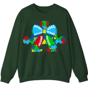 Change The World For You Autism Awareness Ribbon Sweatshirt, Sentimental Parent Gift 1 5.8 10